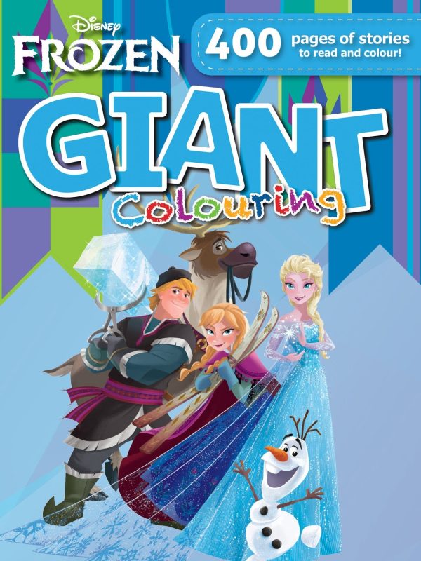 DISNEY FROZEN - 400PG GIANT COLOURING BOOK NP