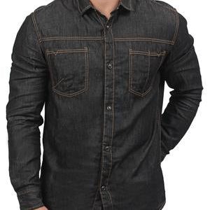 Denim Shirt - Black