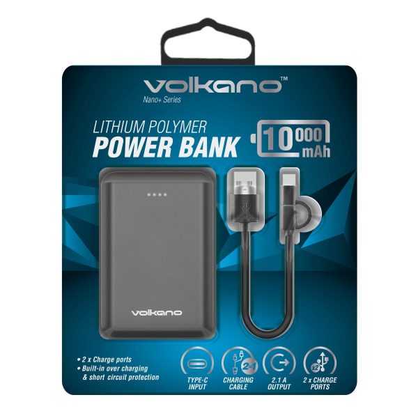 NANO+ SERIES 10 000 MAH POWER BANK  with Built-in Overcharge Protection - Image 3