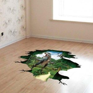 3D Wall or Floor Stickers - Tyrannosaurus Rex