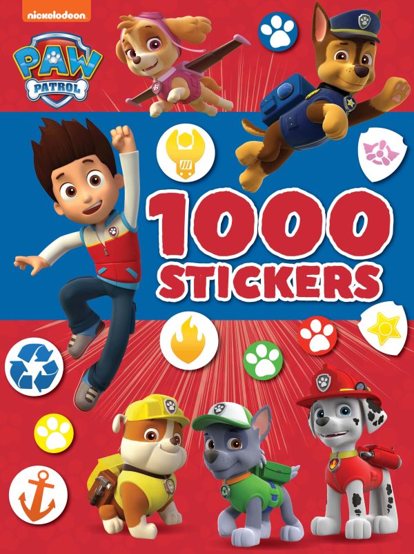 PAW PATROL - 1000 STICKER COLOURING & ACTIVITY