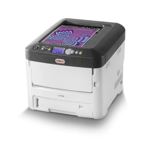 OKI C712n (A4) 36 ppm (Mono) 34 ppm (Colour) Pro Q 2400 dpi Manual Duplex 256MB RAM expandable to 768MB 3GB eMMC 800 MHz processor 1 Gigabit Ethernet HiSpeed USB 2.0 100 Sheet Multipurpose tray 530 Sheet Input expandable to 1590 Sheets RMPV 10000 pages