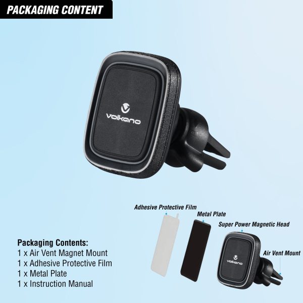 HOLD SERIES MAGNETIC CAR AIR VENT  PHONE HOLDER - Image 3