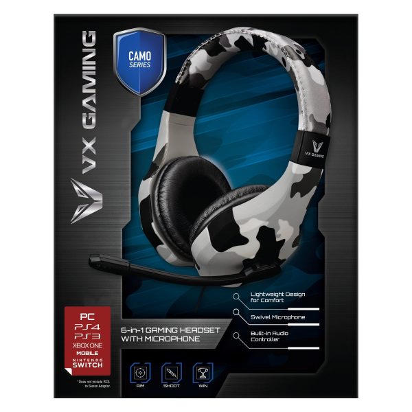 CAMO SERIES 5-in-1 Gaming Headset with Mic - Image 2