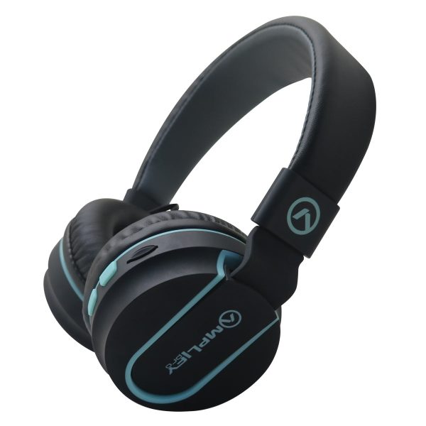 BLUETOOTH HEADPHONES WITH BUILT-IN FM RADIO & MICRO SD CARD SLOT - Image 2