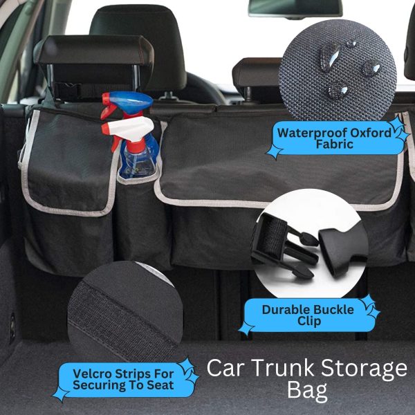 Car Boot Hanging Storage Bag Trunk Organizer - Image 2