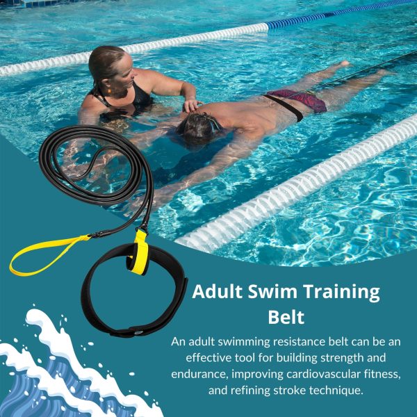 Adult Swim Training Resistance Belt 3m - Image 3