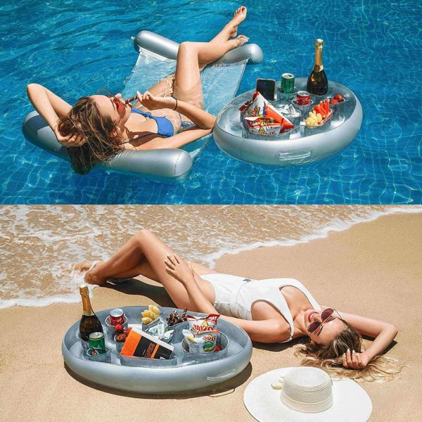 Inflatable Pool Floating Bar Drink Holder - Image 2