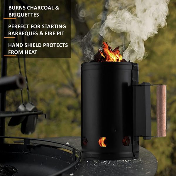 Charcoal Chimney Starter Set - Image 3