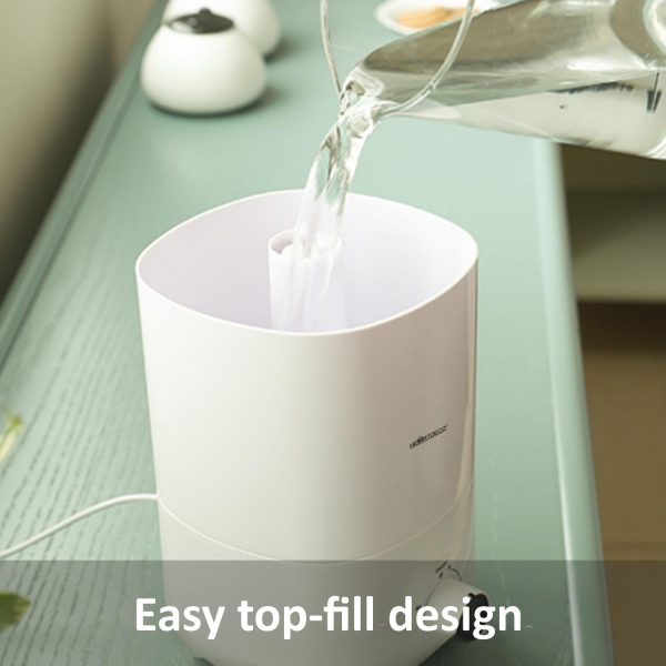 2.6L Quiet Ultrasonic Top Fill Humidifier - Image 4