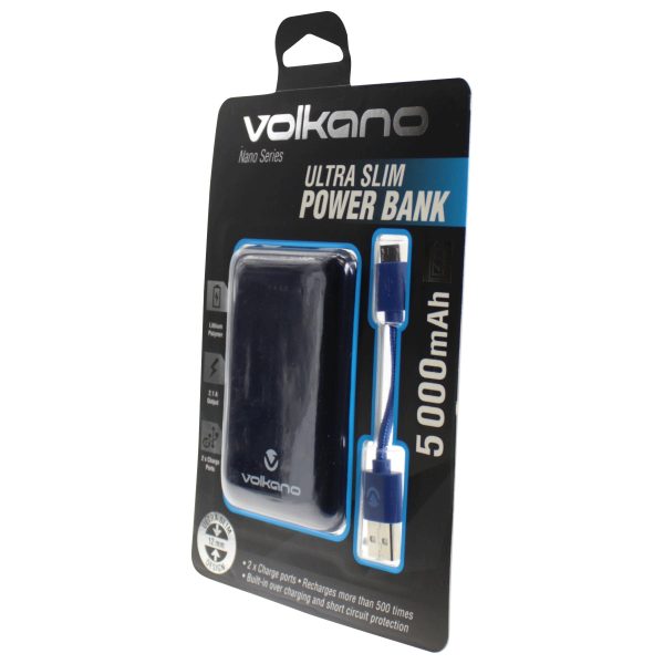 NANO SERIES ULTRA SLIM 5000 MAH POWER BANK WITH  BUILT-IN OVERCHARGE PROTECTION - Image 5