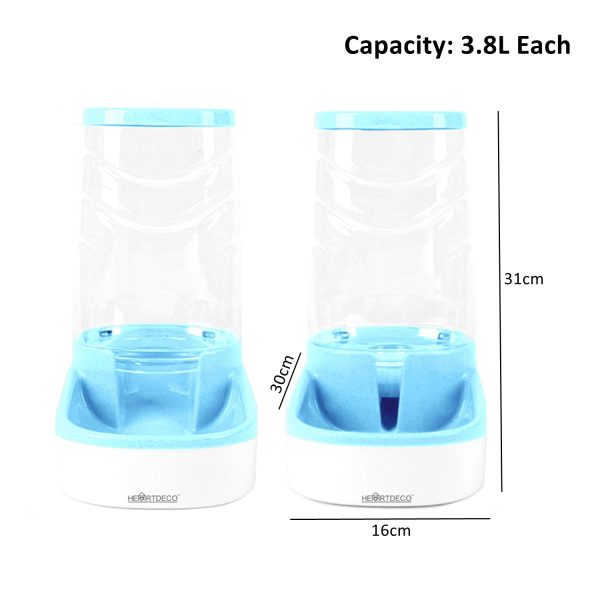 Pet Gravity Feeder & Automatic Water Dispenser Set - Image 4