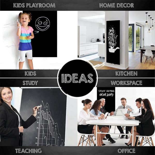 Self-Adhesive Chalkboard Sticker - 60cmx100cm - Image 3