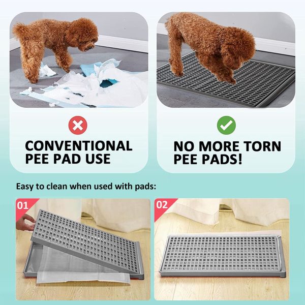 Indoor Pet Potty Training Tray - 70 x 50cm - Image 3