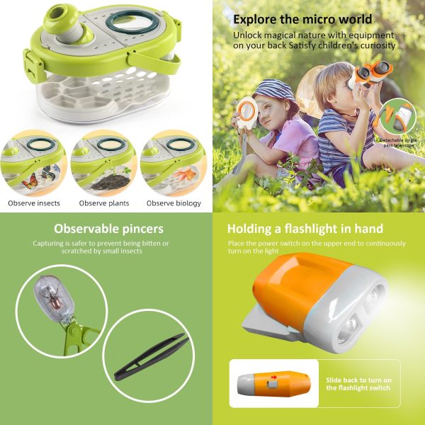 Kid's Bug Catcher Insect Observation Viewer Nature Explorer Kit - Image 3