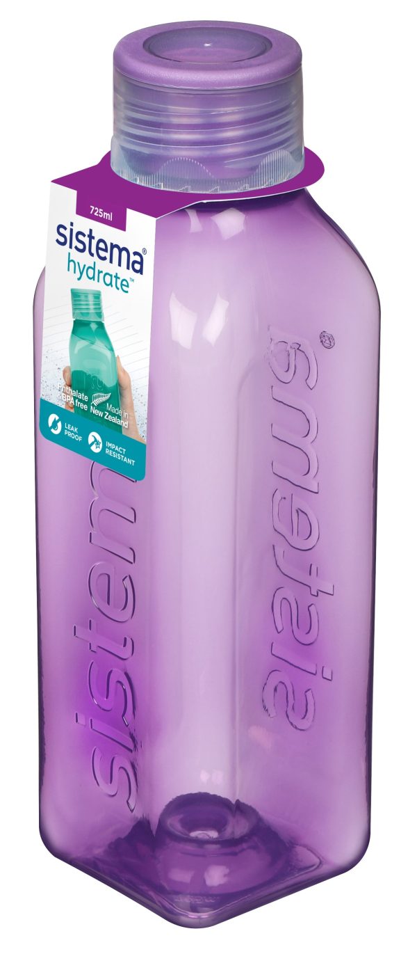 Sistema - 725ml Medium Square Bottle - Image 6