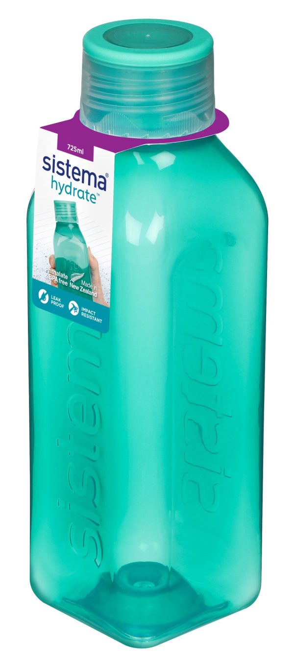 Sistema - 725ml Medium Square Bottle - Image 4