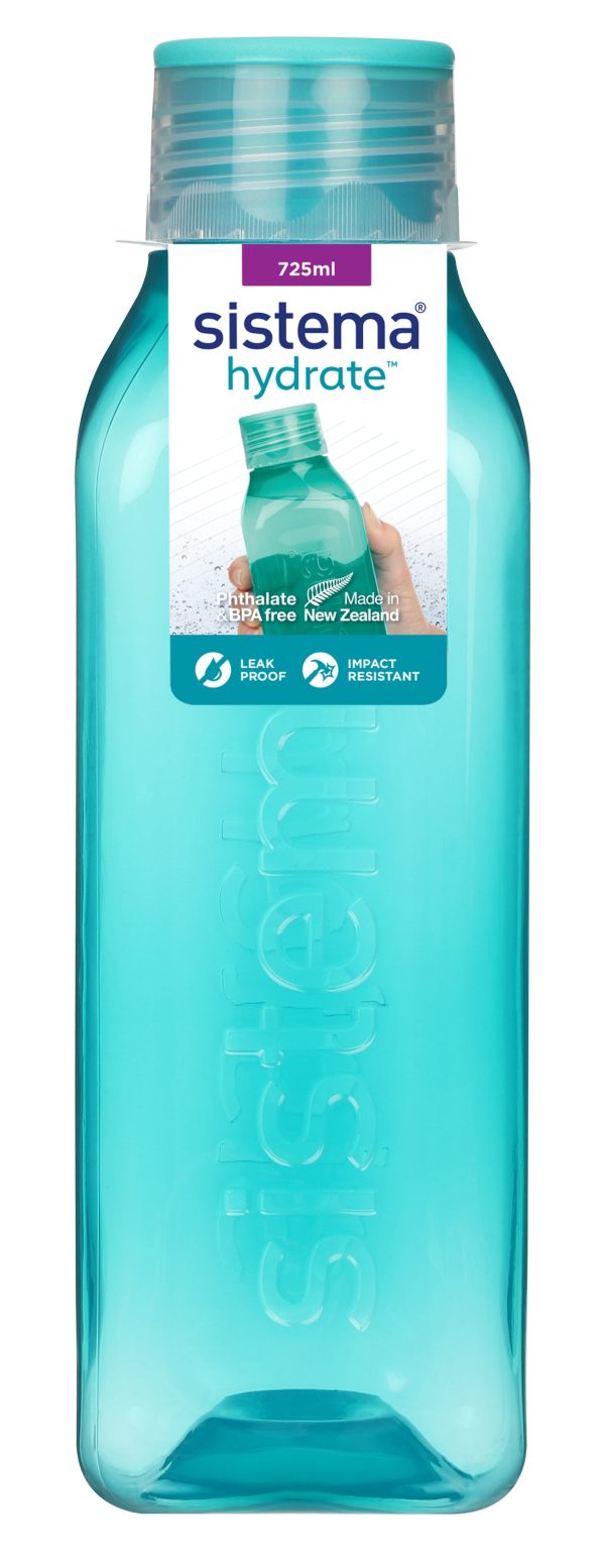 Sistema - 725ml Medium Square Bottle - Image 3