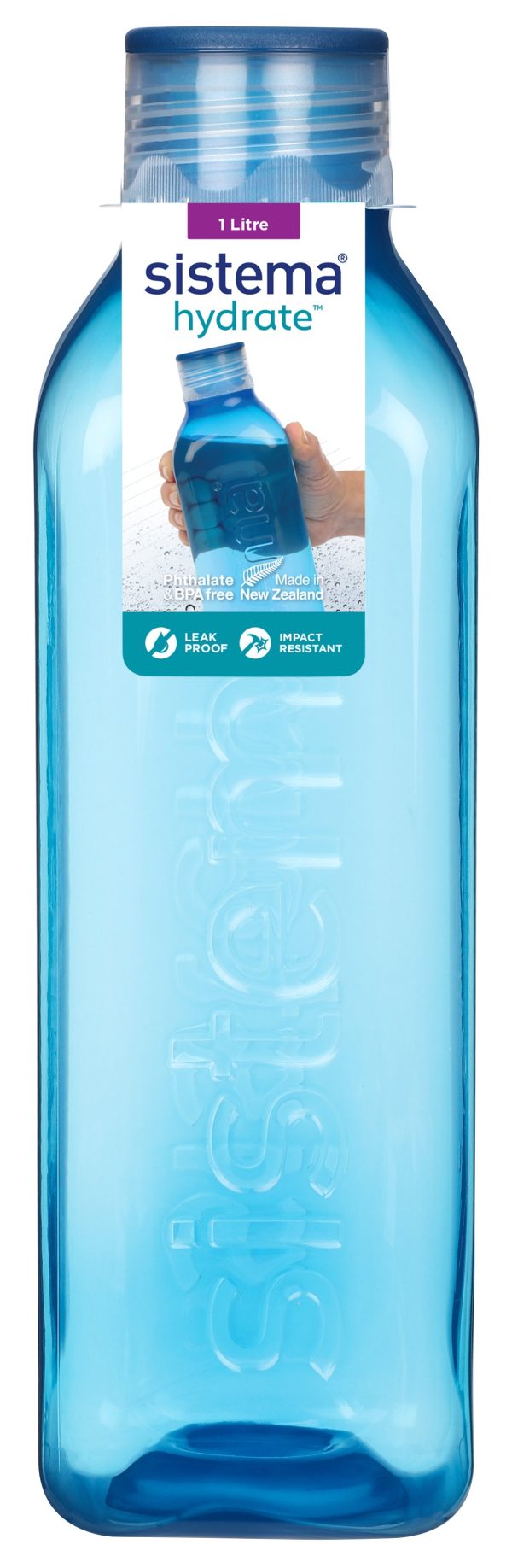 Sistema - 1L Large Square Bottle - Image 2