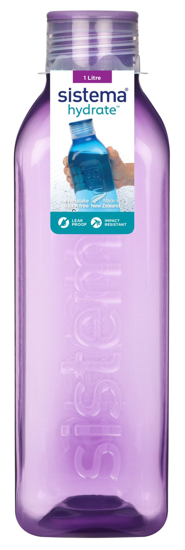 Sistema - 1L Large Square Bottle - Image 3