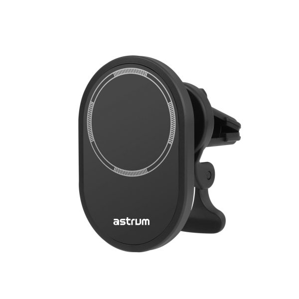 Astrum 15W Magnetic Wireless Car Airvent Charging Pad - CW510 - Image 2