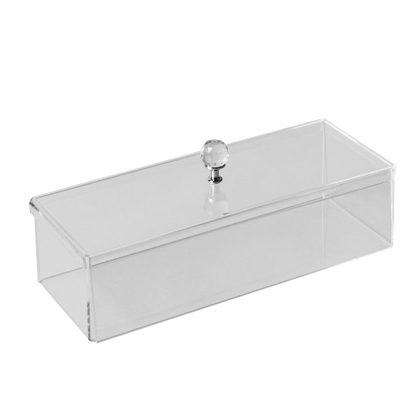 Luxury Acrylic Gift Case (Clear) (200x40x35mm)