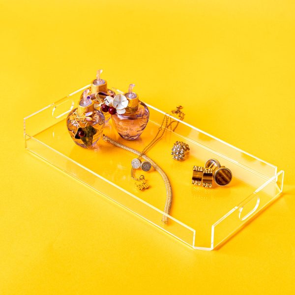 Luxury Acrylic Mini Tray (Clear) - Image 2