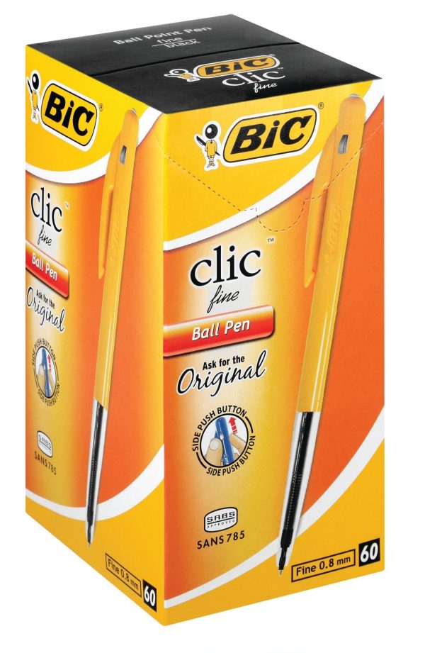 BIC  orange Fine Ball Pen (60 Pack)