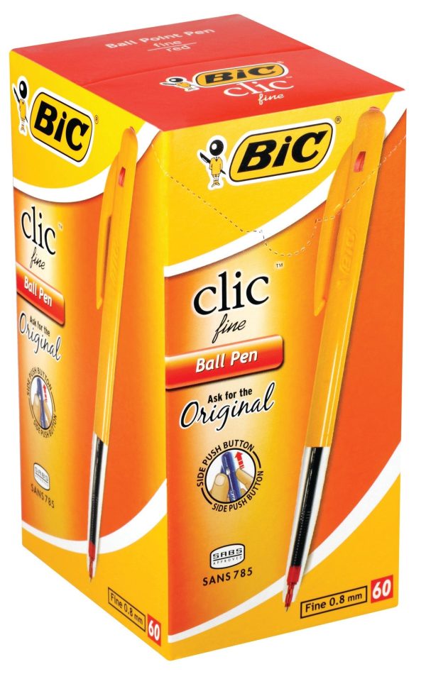 BIC  orange Fine Ball Pen (60 Pack) - Image 2