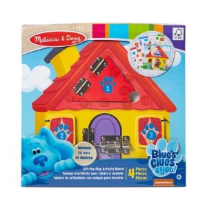 Melissa & Doug Blues Clues Wooden Lift-the-Flap Activity Board (Pre-Order)