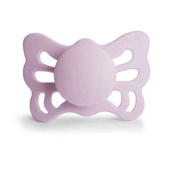 Frigg Butterfly Silicone Pacifier/WHITE LILAC Size 2 - Image 5