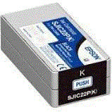 SJIC22P(K): Ink cartridge for ColorWorks C3500 (Black)