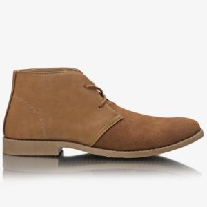 Lace Up Boots - Tan