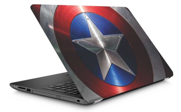 Captain America Shield Laptop Skin - Image 3