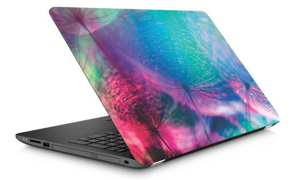 Colourful Dandelion Laptop Skin - Image 3