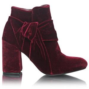 Ankle Boots - Burgundy