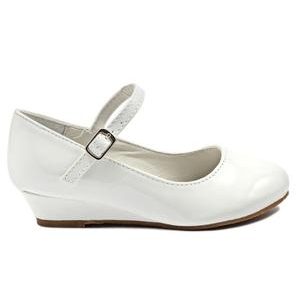 Girls Wedge - White