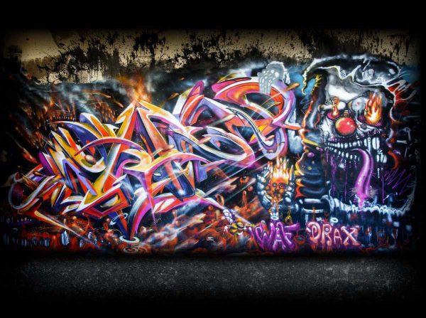 Graffiti Wall Laptop Skin - Image 2