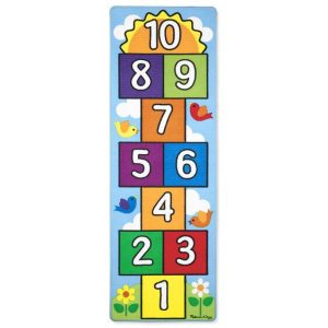 Melissa & Doug Hop & Count Hopscotch Rug (Pre-Order)