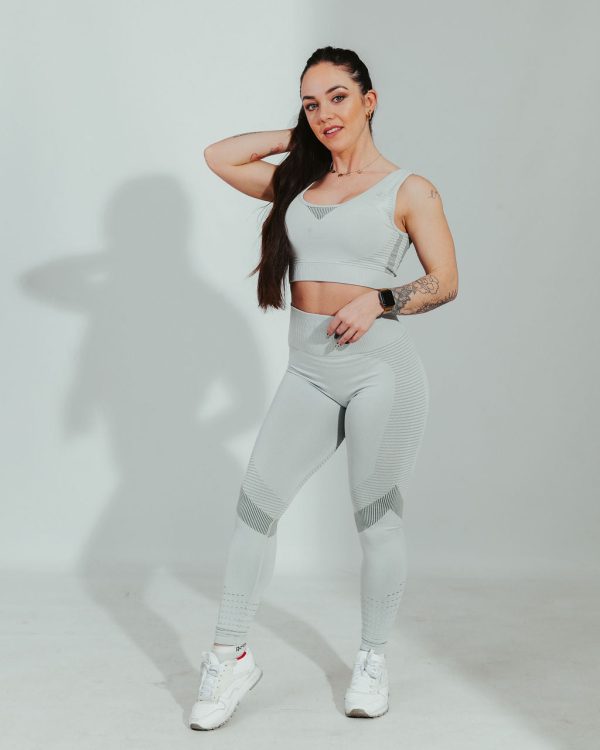 Vital Seamless leggings Snow Grey - Image 2