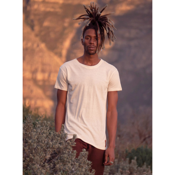 Hemp Roaring Round Neck Tees - Built for durability - Cream