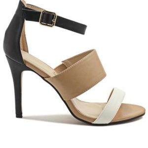 Ankle Strap Heel - Tan