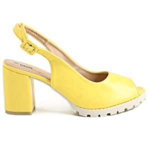 Chunky Heels - Yellow