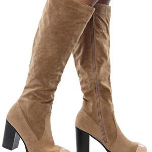 Micro Fibre Boots - Taupe