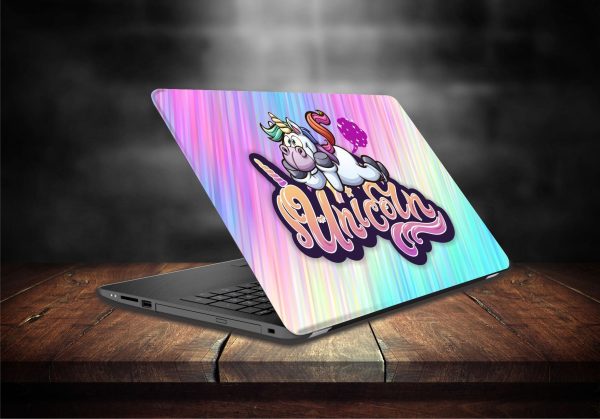 Unicorn Poof Laptop Skin - Image 2