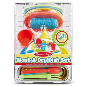 Melissa & Doug Lets Play House! Wash & Dry Dish Set (Pre-Order)