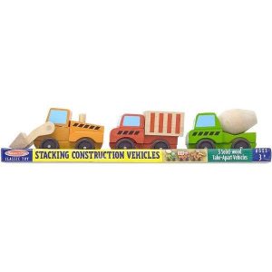 Melissa & Doug Stacking Construction Vehicles (Pre-Order)