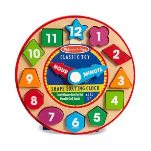 Melissa & Doug Shape Sorting Clock (Pre-Order)