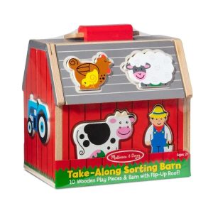 Melissa & Doug Take Along Sorting Barn (Pre-Order)