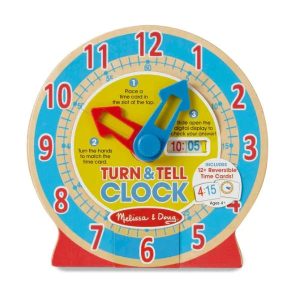 Melissa & Doug Turn & Tell Clock (Pre-Order)